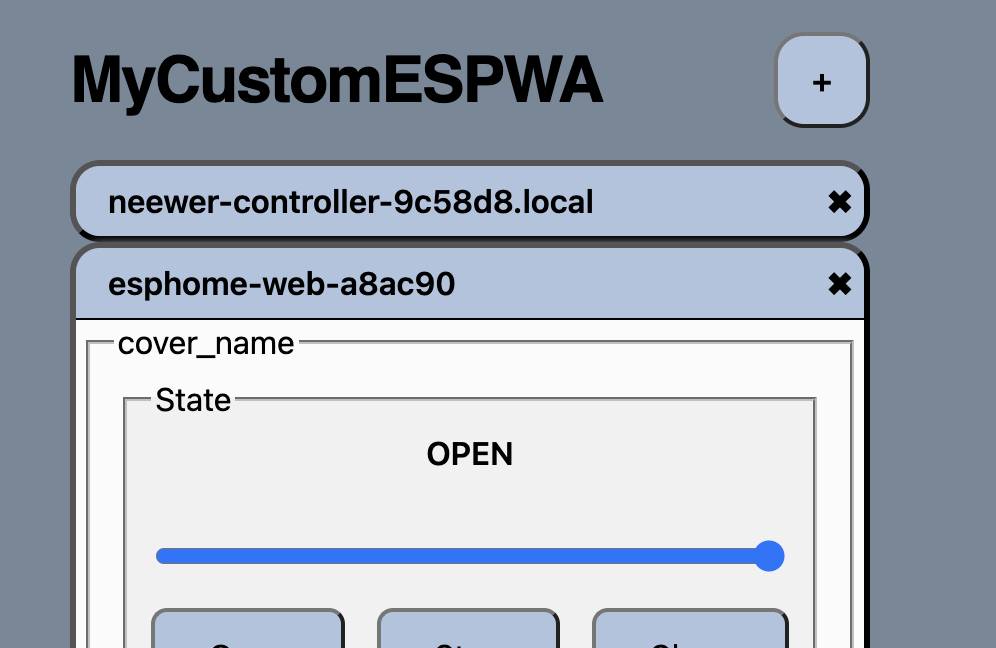 Setup and Customize an ESPHome Web App Instance